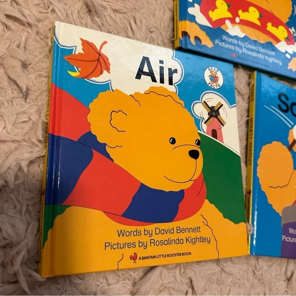 David Bennett Book Lot Bundle 80s Kids Bear Educational Water Air Sounds VTG - Picture 6 of 11